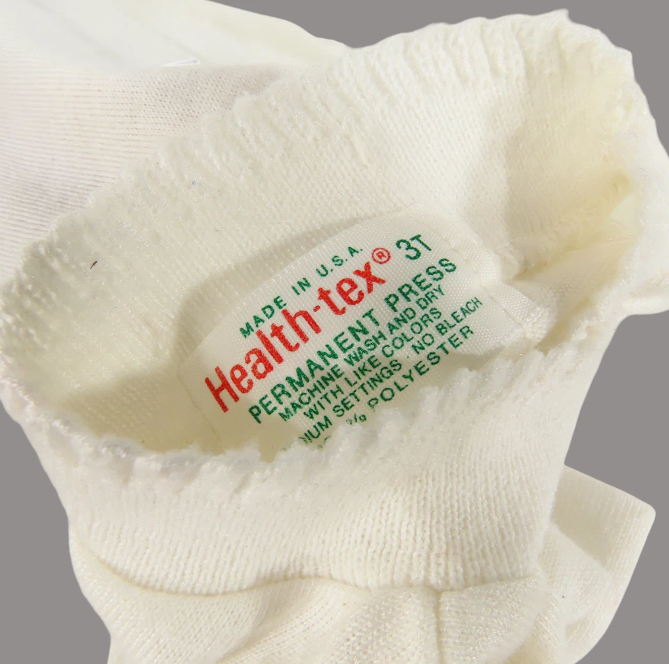 Camiseta De Colección Health Tex 1975 BUMBLE BEE TEA PARTY Insectos Girasol Dibujos Animados Fecha 3T Foto 4 de 4