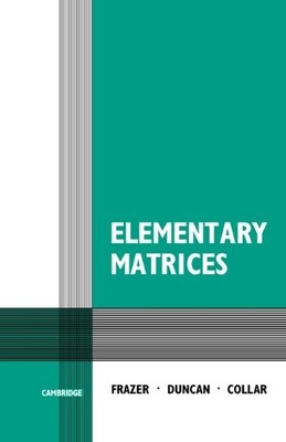 Elementarmatrizen - 9780521091558