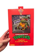 NECA Teenage Mutant Ninja Turtles Ultimate Pizza Club Raphael New In Box