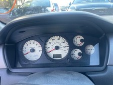 2002-2004 Mitsubishi Lancer Speedometer Cluster 4 Cylinder Mph White Face Oem