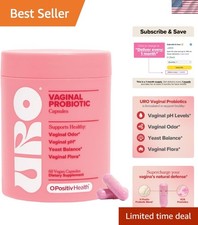 URO Vaginal Probiotics for Women pH Balance with Prebiotics  Lactobacillus  ...