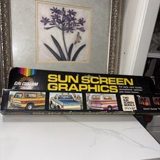 Vintage Nos Cal Custom Sun Screen Graphic Desert Sunset 4254
