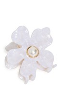 Lele Sadoughi Women's Lily Claw Clip, 1 Count Pack of 1 , Mother Pearl