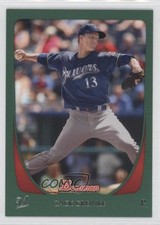 2011 Bowman Green 371/450 Zack Greinke #125 fo7