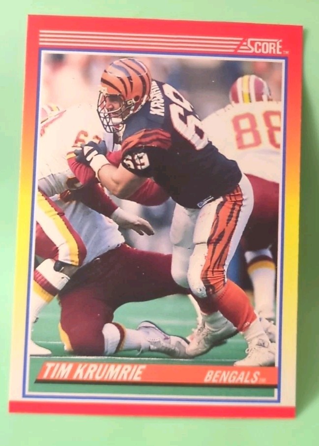1990 Score - Tim Krumrie #237 - Cincinnati Bengals 