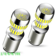 6000k White 1157 Bay15d 54-smd Led Tail Light Stop Brake Bulbs 7528 12v 210x 6000k White 1157 Bay15d 54-smd Led Tail Light Stop Brake Bulbs 7528 12v 210x