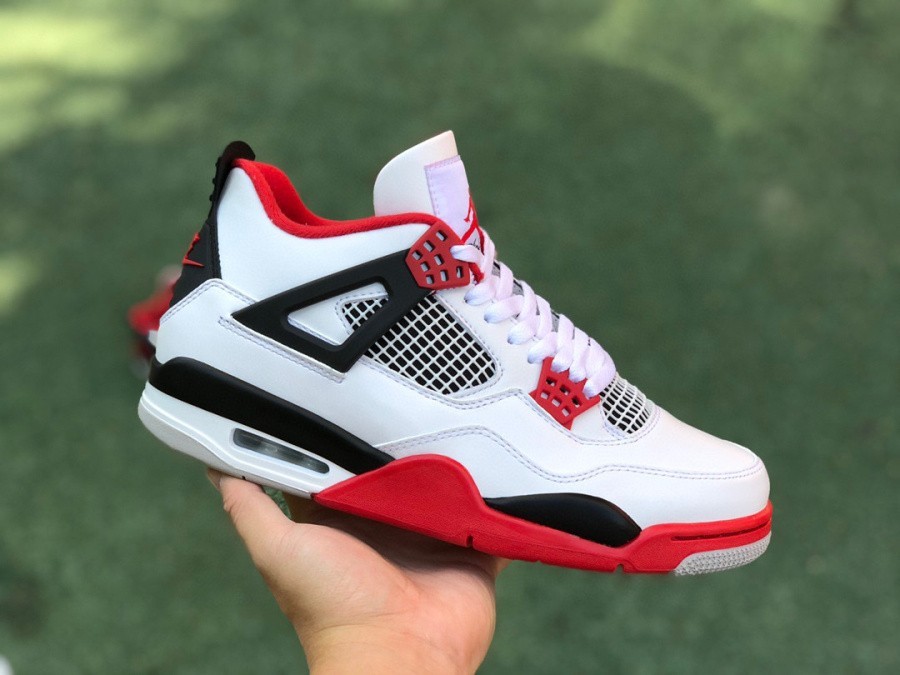 Size 10.5 - Jordan 4 Retro OG Mid Fire Red for sale online
