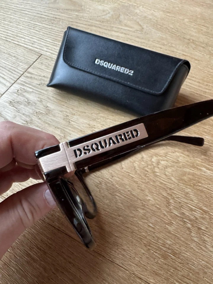 Dsquared2 Occhiali da Sole D2 0165/S 807/9O Nero grigio Uomo - Imagen 2 de 4