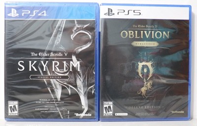 The Elder Scrolls IV & V: Oblivion & Skyrim Deluxe Edition (PlayStation 5, 2025)