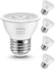 PAR16 LED Short Neck Recessed Spotlight Bulb, 6W 60W Soft White 2700k