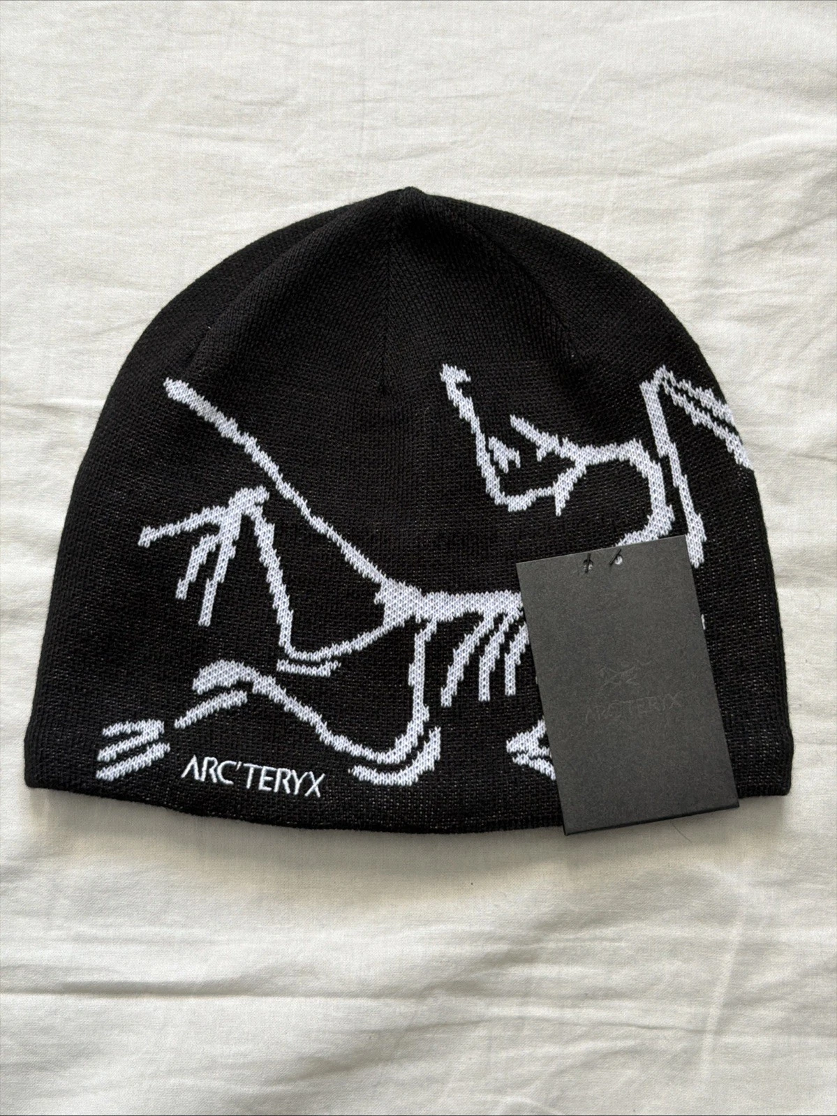 Arcteryx Arc'teryx BIRD HEAD TOQUE beanie Black Orca Color NWT