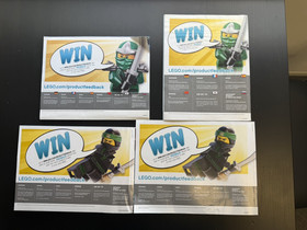 Lego Ninjago 4 Manuals Booklets 70732 City of Stiix 70594 Lighthouse 71705 70679