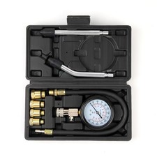 Compression Tester 8pcs Engine Tester Kit Professional 8pc-black