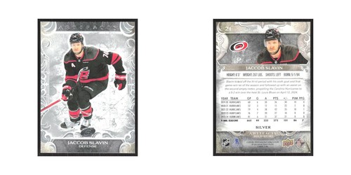 2024 Upper Deck Artifacts Jaccob Slavin Carolina Hurricanes #21 - 第 3/3 張圖片