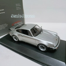 Minichamps 1:43 Porsche two-door sports car model 911 930 Turbo 3.0 Silver