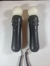 Lot Of 2 Sony PlayStation 3 4 Move Motion Controller - CECH-ZCM2U PS3 PS4 VR