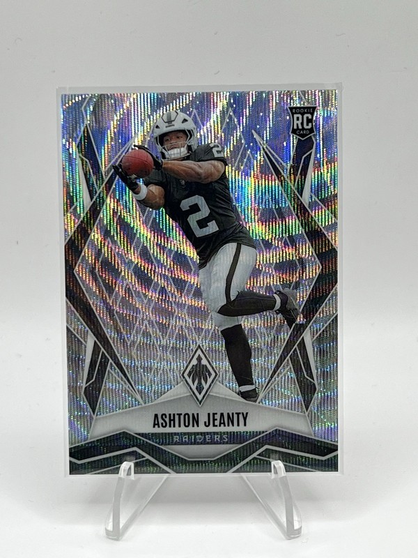 2025 Ashton Jeanty ⭐️Silver Wave /199⭐️ Phoenix - Rookies #158  (RC)