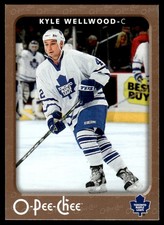 2006-07 O-Pee-Chee Kyle Wellwood Toronto Maple Leafs #456