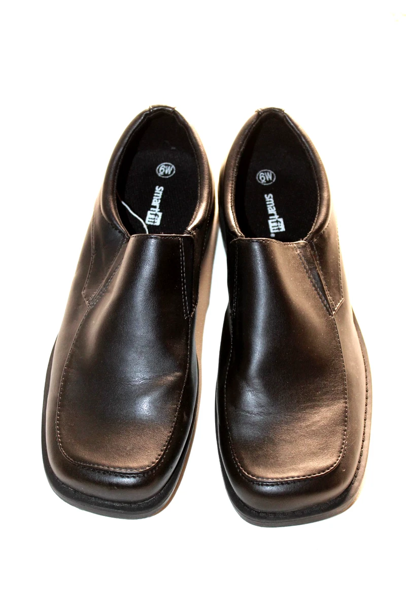 smart fit dress shoes Smartfit Girls DRESS Shoes Black Mary Jane Buckle Up Kids size 8