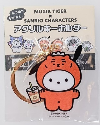 Pochacco Muzik Tiger × Sanrio Characters Acrylic Keychain From Japan