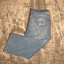 Vtg 60 s/70 s Levis Orange Tab High Waist Jeans 40 X 27 Wide Leg