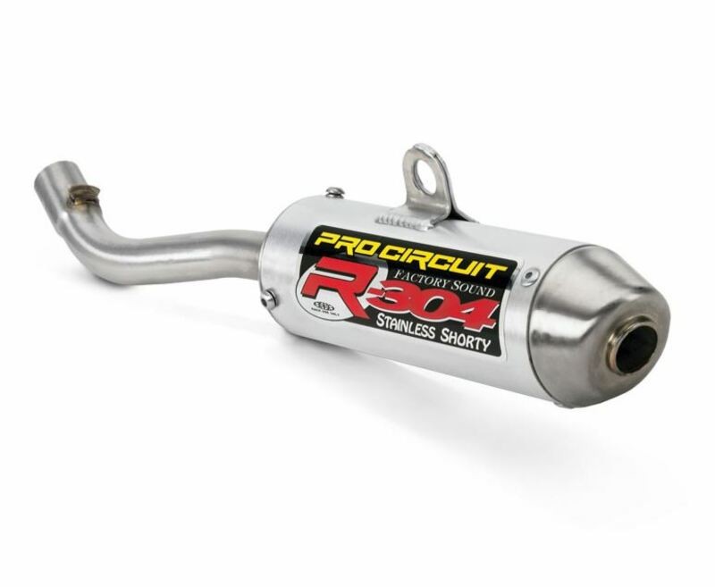 PRO CIRCUIT R-304 silencieux en aluminium brossé haut de gamme pour moto KTM et Husqvarna