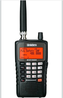 #ad Uniden Bearcat BCD160DN Handheld Scanner Black UHF VHF CB 1000 Channels S.A.M.E. $209.99