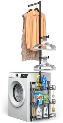 #ad Laundry Room Shelves Over the Washer and Dryer Storage Shelf Laundry Hangi... $55.03