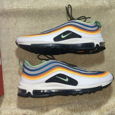 Size 15 - Nike Air Max 97 Green Abyss Illusion Green With Original Box