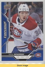 2018-19 Upper Deck Compendium Blue Nikita Scherbak #208 READ to0