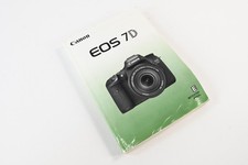 Genuine Canon EOS 7D Instruction Manual G372