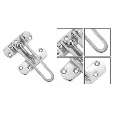 Strong Heavy Duty Door Security Chain Lock Solid Zinc Alloy Guard Catch ...