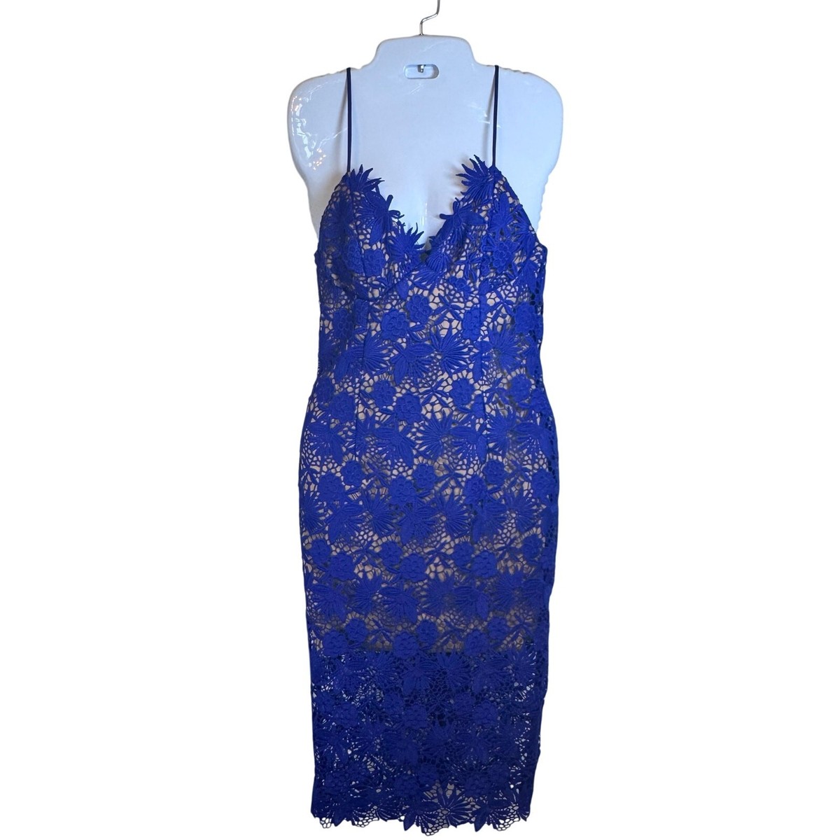 Lace Sheath Dress Bardot Tayla Lace Cocktail Dress New BARDOT Tayla Cobalt  Blue Lace Cocktail Sheath