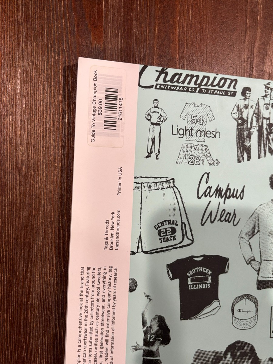 Tags & Threads Guide To Vintage Champion Clothing Sweatshirts