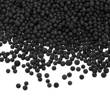 Foam Beads  0.16"-0.24" Black 12000 Pcs, 40g 4-6mm Mini Foam Balls