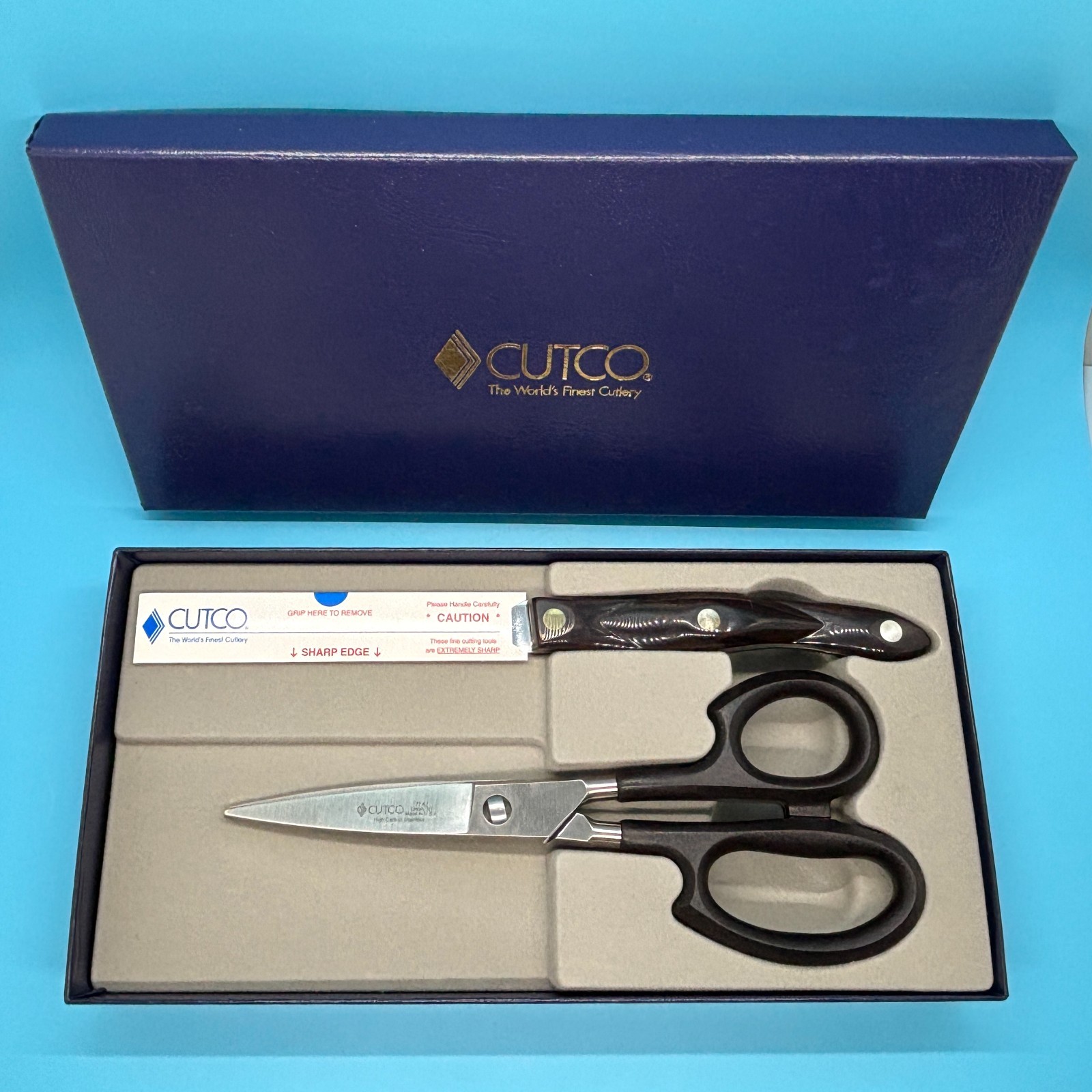 Cutco Shear Utility Set 1852 &ndash; 1721 Trimmer & 77 Scissors 