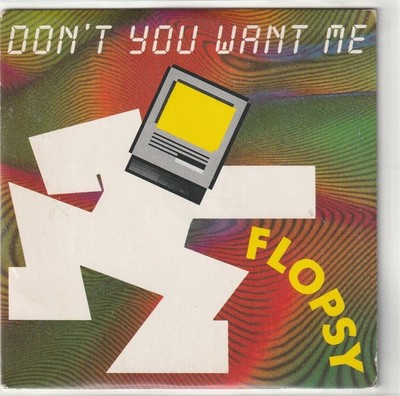 FLOPSY DON'T YOU WANT ME ( FELIX ) CD MAXI SINGLE CARDSLEEVE FRANCE KINKY LOVE