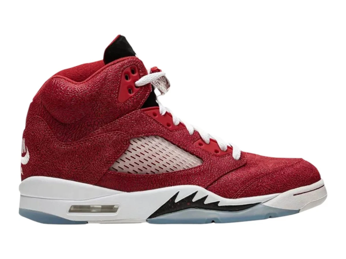 Air Jordan 5 Force Savage Mid Oklahoma Sooners PE Size 16 Promo Red Men’s Cleats Nike Jordan 5 Retro Force Savage Oklahoma OU PE Football  main image 4