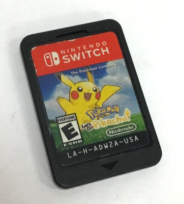 (MA3) Pokemon Let's Go Pikachu (Nintendo Switch, 2018) Cartridge Only