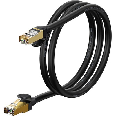 Netzwerkkabel Baseus RJ45 10Gbps 1m Schwarz Ethernet Netzwerk Kabel