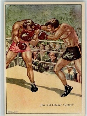 10732453 - signed E. Neubert humor: these are men boxes