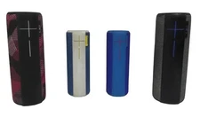 Lot of 4 UE Ultimate Ears 2*S00147+2*S-00151 Portable Bluetooth Speaker