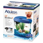 Aqueon LED MiniBow Small Aquarium Fish Tank Kit with SmartClean Technology