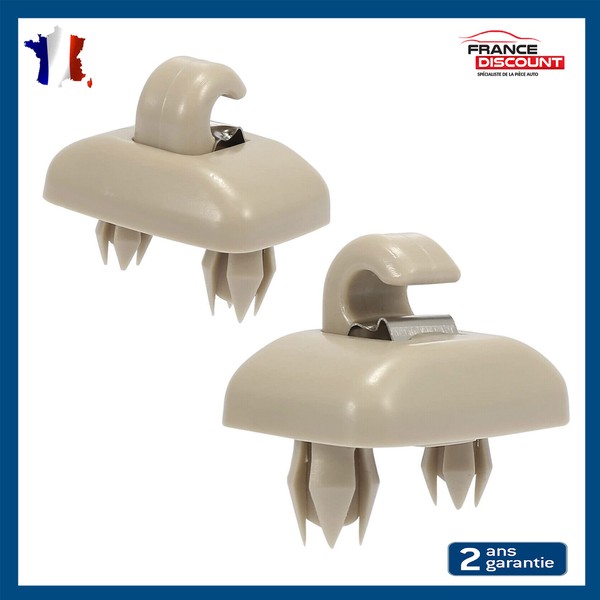 2 Vorne Sonnenblenden-Halter Clips FüR Audi A1 A3 S3 A4 S4 A5 S5 Q3 Q5 TT-image