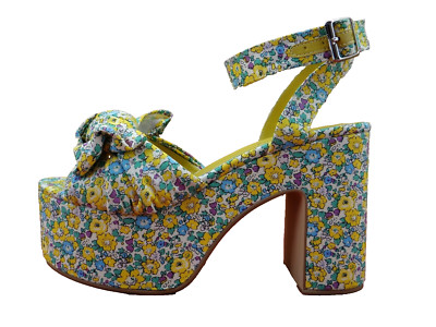 Jeffrey Campbell PIC NIC Plateau Sandalen Sandaletten Multi High Heel Schuhe 39