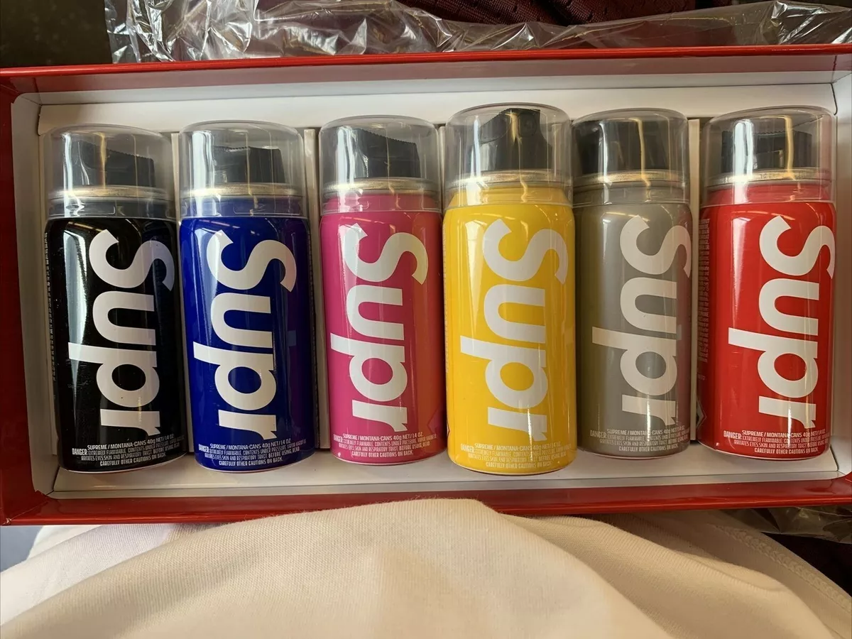 Supreme Montana Cans Mini Spray Paint Can Set IN-HAND