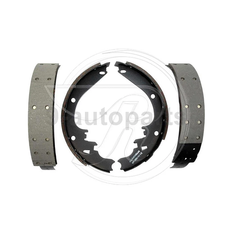 Tambores de freio traseiros e sapatas de freio para 1977-1990 Chevrolet Caprice - Imagem 3 de 4