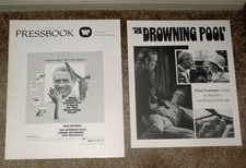 THE DROWNING POOL original 1975 movie pressbook PAUL NEWMAN/JOANNE WOODWARD