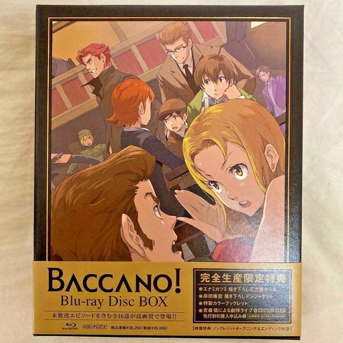 Aniplex Baccano Blu Ray Disc Box Limited Edition 3 Disc Set 11 Japanese Ebay Aniplex Baccano Blu Ray Disc Box Limited Edition 3 Disc Set 11 Japanese Ebay