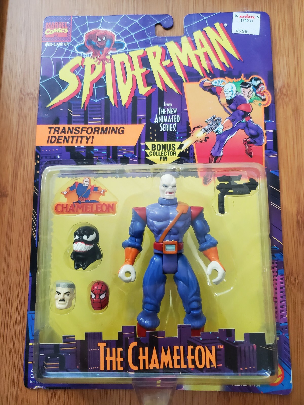 chameleon action figure